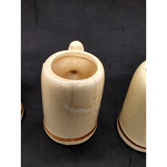 Vintage set of four Thumb do dont fun cant shot glasses - Picture 6 of 12